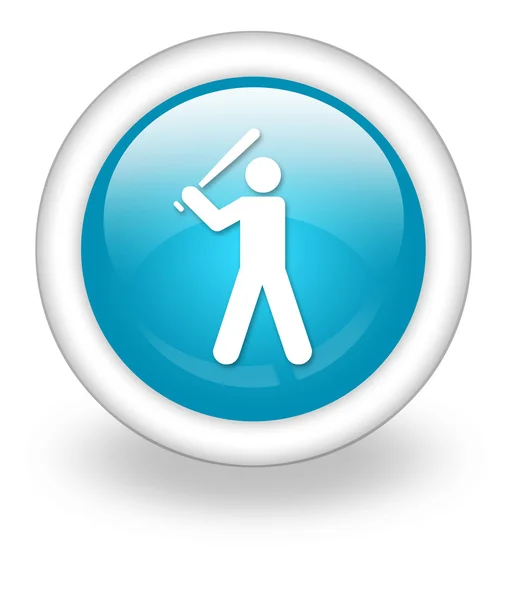 Icon, Button, Pictogram Baseball — Stock Photo, Image