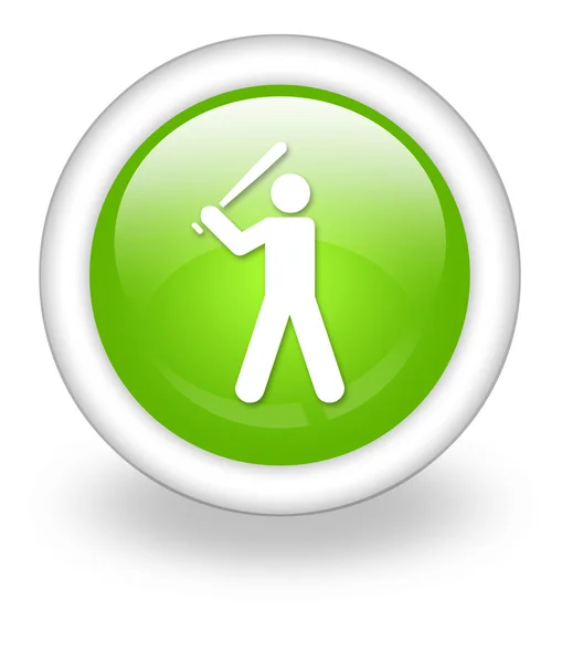 Icon, Button, Pictogram Baseball — Stock Photo, Image