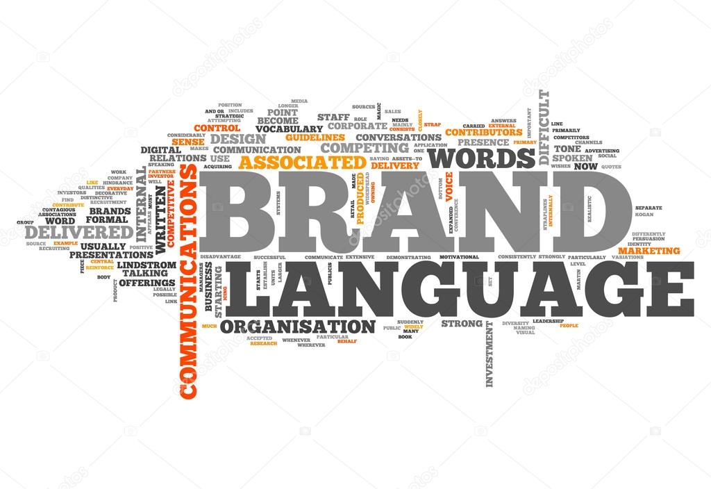 Word Cloud Brand Language