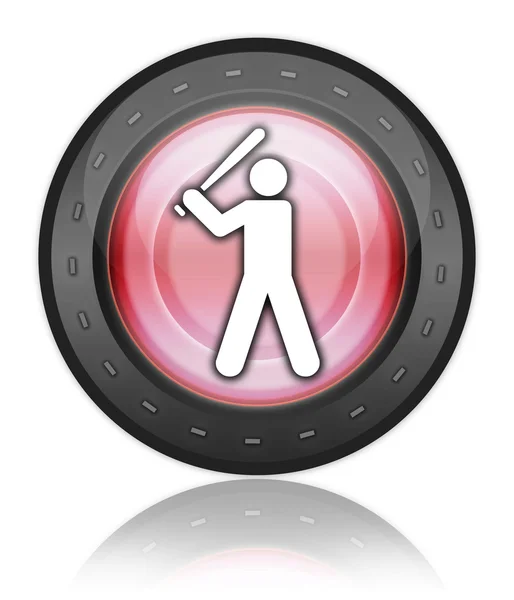 Icon, Button, Pictogram Baseball — Stock Photo, Image
