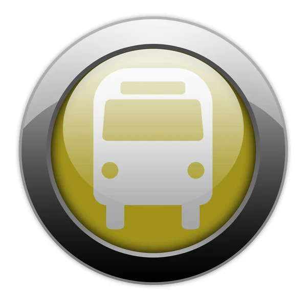 Icon, Button, Pictogram "Bus, Ground Transportation" — Stock Photo, Image