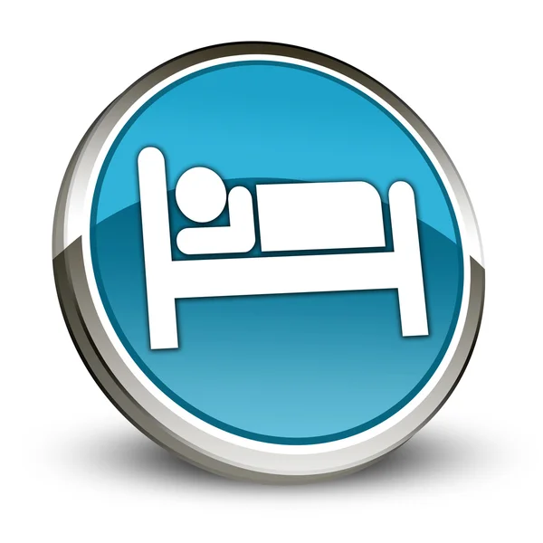Icon, Button, Pictogram Hotel, Lodging — Stock Photo, Image
