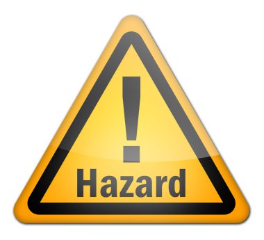 Hazard Sign clipart