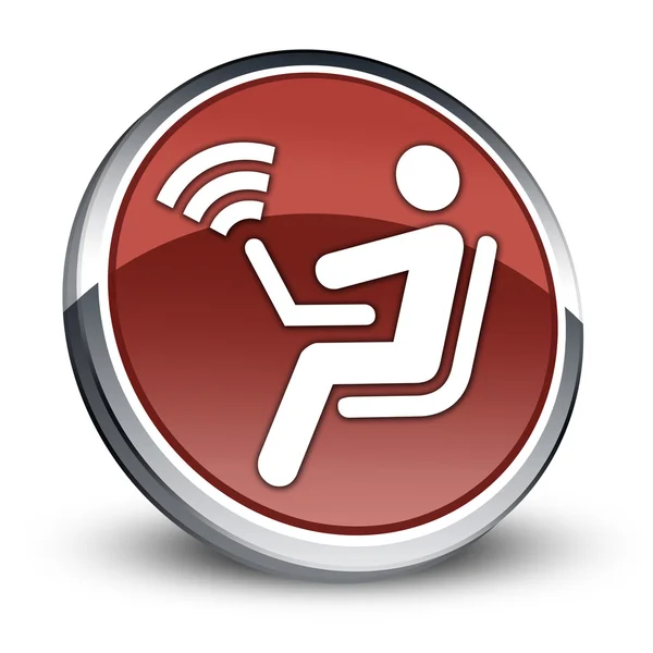 Icon, Button, Pictogram Wireless Access — Stock Photo, Image
