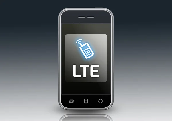 Smartphone Lte — Foto Stock