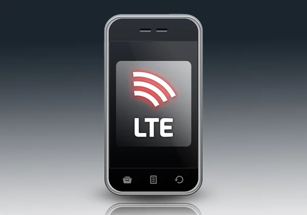 Smartphone Lte — Foto Stock