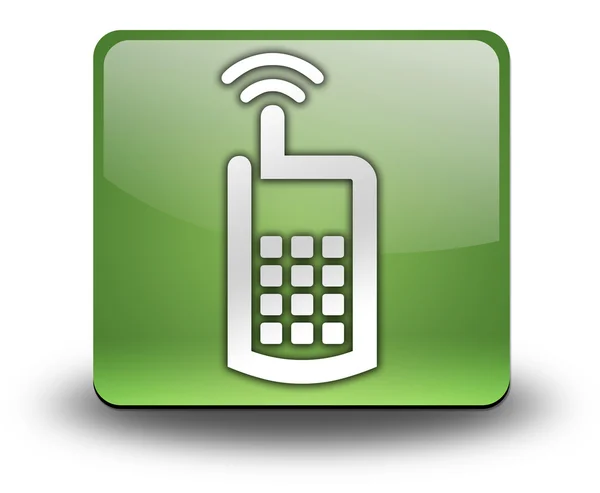 Icon, Button, Pictogram Cell Phone — Stock Photo, Image