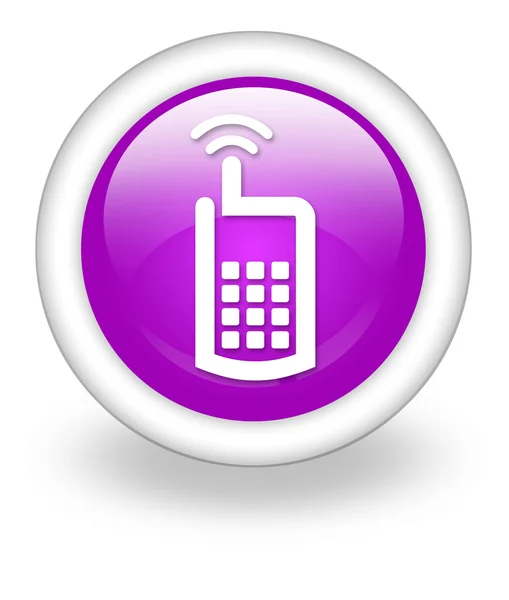 Icon, Button, Pictogram Cell Phone — Stock Photo, Image