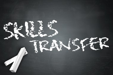 Blackboard Skills Transfer clipart