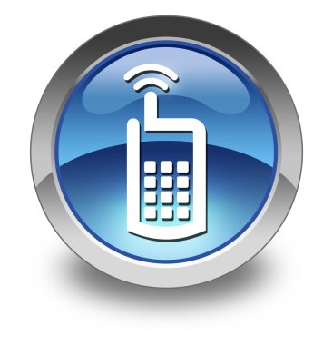 simge, düğme, piktogram cep telefonu