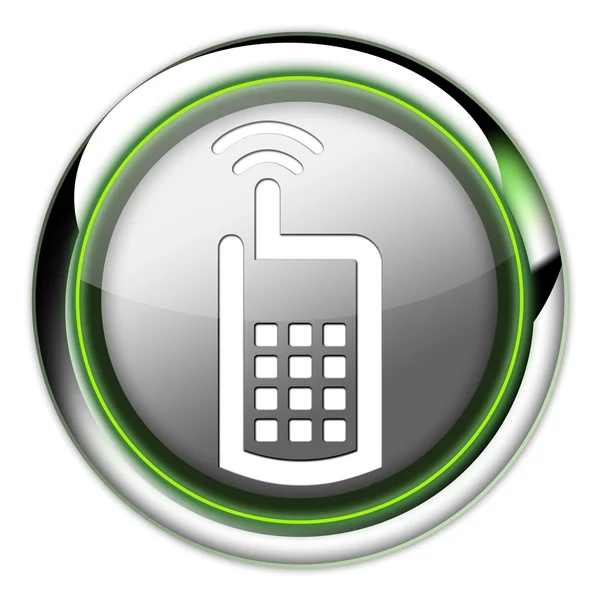 Icon, Button, Pictogram Cell Phone — Stock Photo, Image