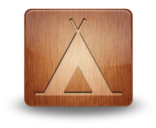 Icon, Button, Pictogram Camping — Stock Photo, Image