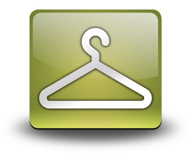 simge, düğme, piktogram elbise askısı