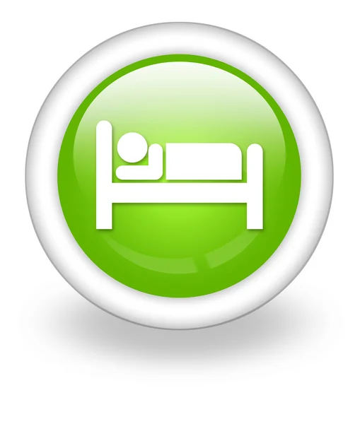 Icon, Button, Pictogram Hotel, Lodging — Stock Photo, Image