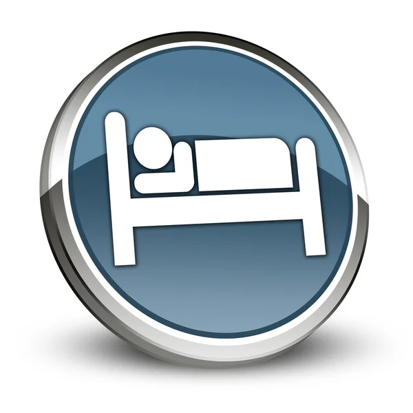 Icon, Button, Pictogram Hotel, Lodging — Stock Photo, Image