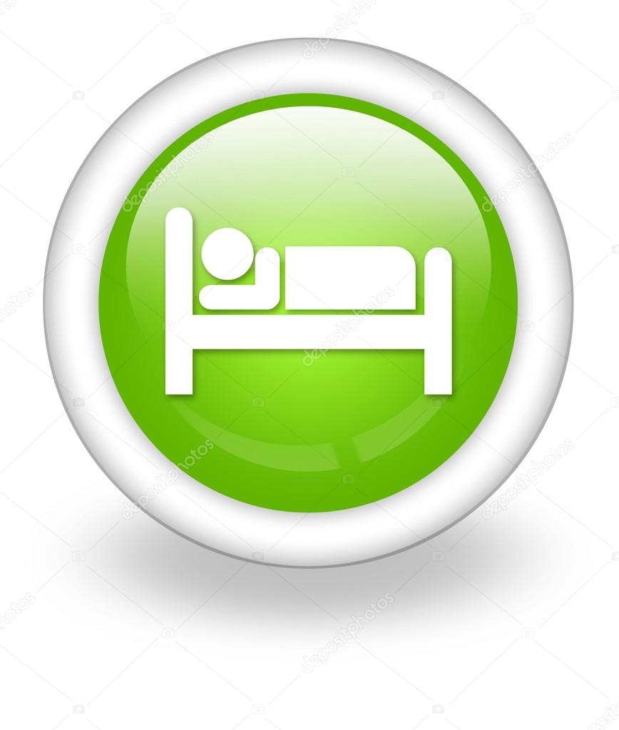 Icon, Button, Pictogram Hotel, Lodging