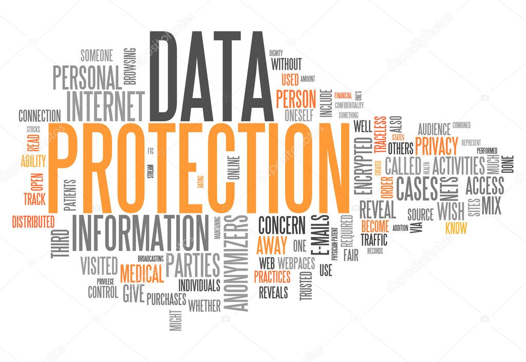 Word Cloud Data Protection