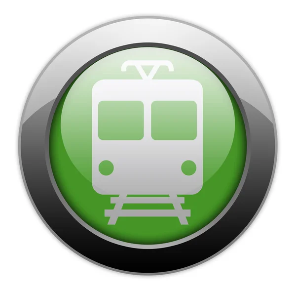 Icon Button Pictogram "Train, Mass Transit" — Stock Photo, Image