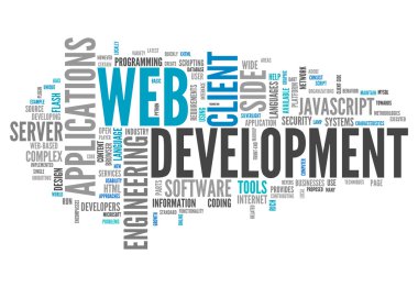 kelime bulutu web geliştirme
