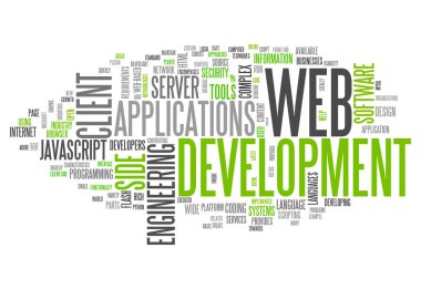 kelime bulutu web geliştirme