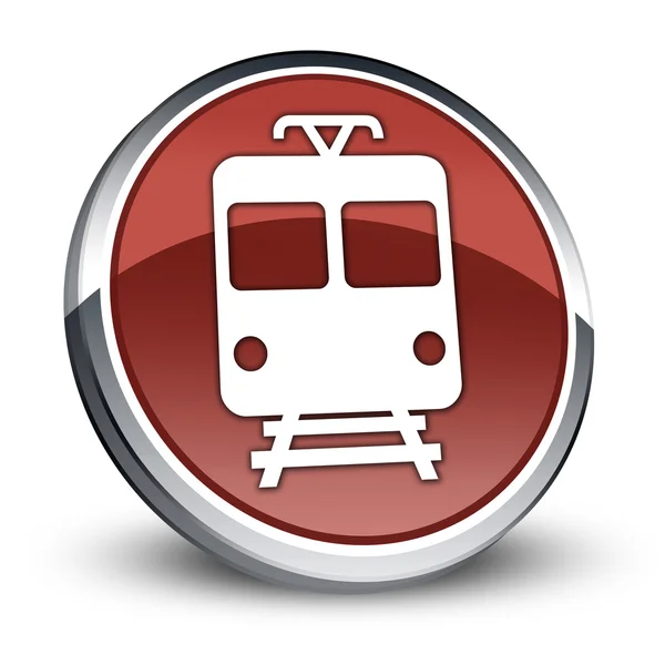 Icon Button Pictogram "Train, Mass Transit" — Stock Photo, Image