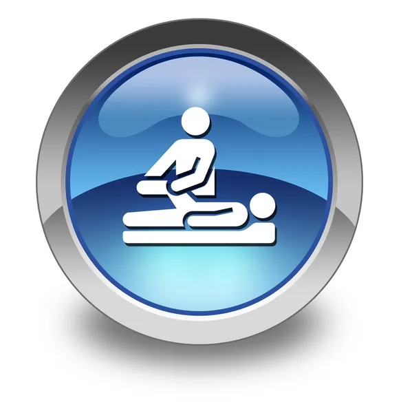 Icon, Button, Pictogram Physical Therapy — Stock Photo, Image