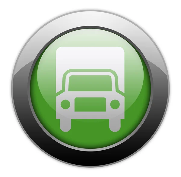 Knop, pictogram, pictogram vrachtwagens — Stockfoto