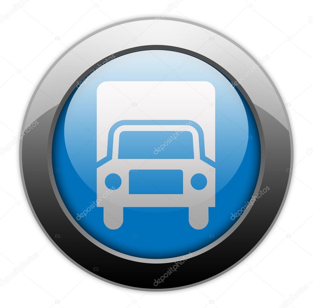 Icon, Button, Pictogram with Trucks symbol