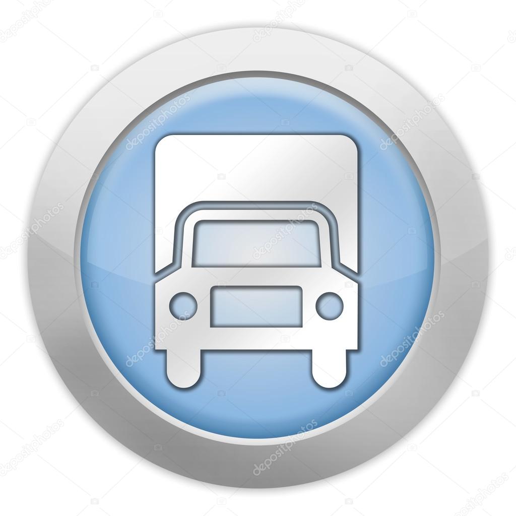 Icon, Button, Pictogram with Trucks symbol