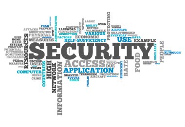 Word cloud güvenlik