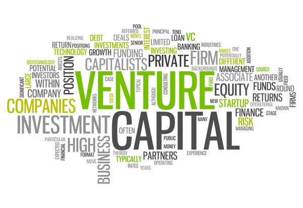 Word Cloud Venture Capital — Stock Photo, Image