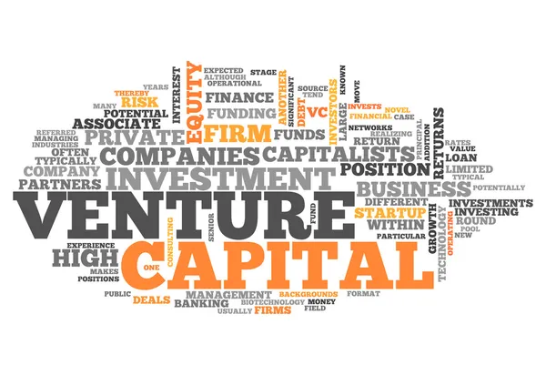 Capital de risco Word Cloud — Fotografia de Stock