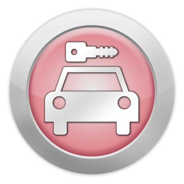 Icon, Button, Pictogram Car Rental — Stock Photo, Image