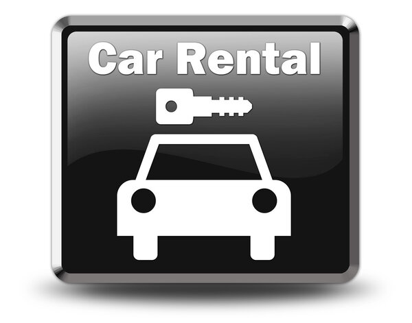 Иконка, кнопка, пиктограмма Прокат автомобилей
