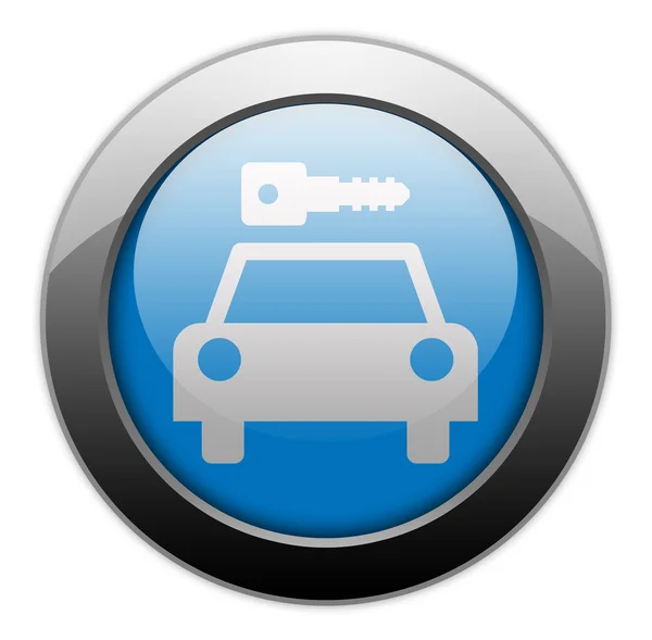 Icon, Button, Pictogram Car Rental — Stock Photo, Image