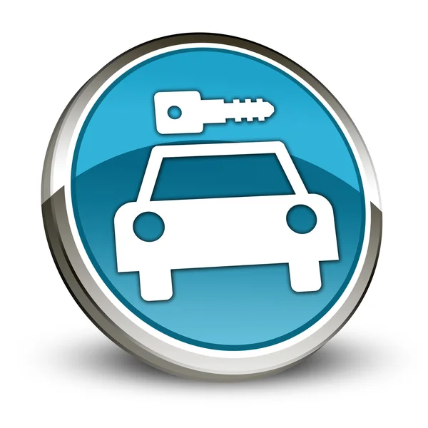 Icon, Button, Pictogram Car Rental — Stock Photo, Image