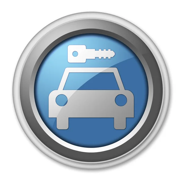 Icon, Button, Pictogram Car Rental — Stock Photo, Image