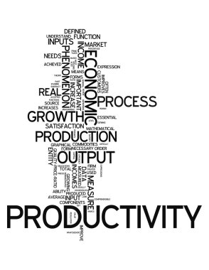 Word Cloud Productivity clipart
