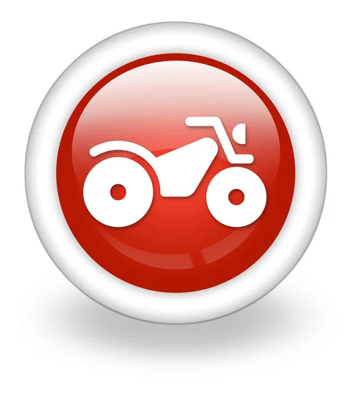 Ikona przycisku, piktogram atv — Zdjęcie stockowe