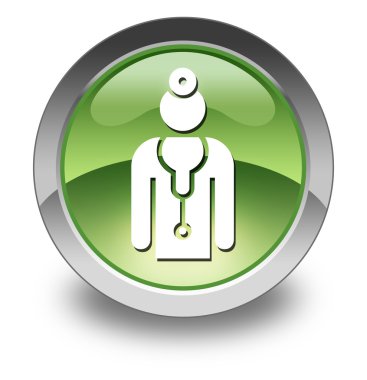 simge, düğme, piktogram hekim