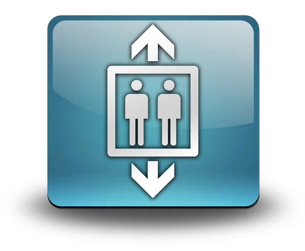 Pictogram, knop, pictogram lift — Stockfoto