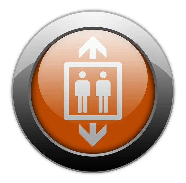 Значок кнопки, піктограма Ліфт — стокове фото