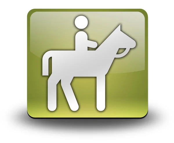 Icon, Button, Pictogram Horse Trail — Stock Photo, Image