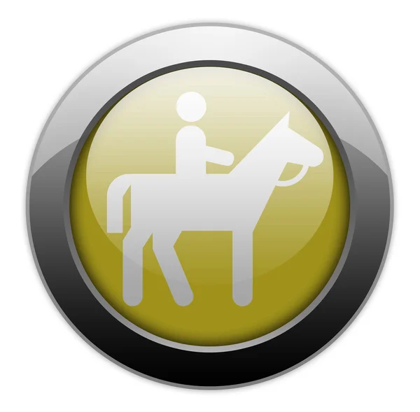 Icon, Button, Pictogram Horse Trail — Stock Photo, Image