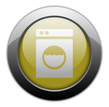 simge, düğme, piktogram launderette