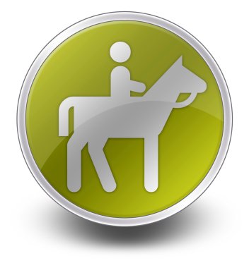 simge, düğme, piktogram at izi