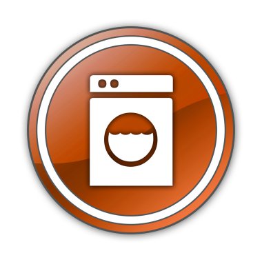 simge, düğme, piktogram launderette