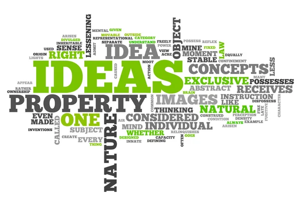 Idee Word Cloud — Foto Stock