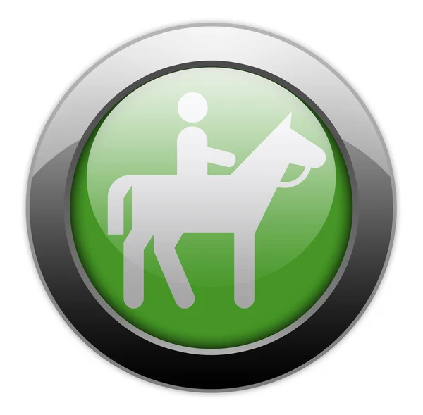 Icon, Button, Pictogram Horse Trail — Stock Photo, Image