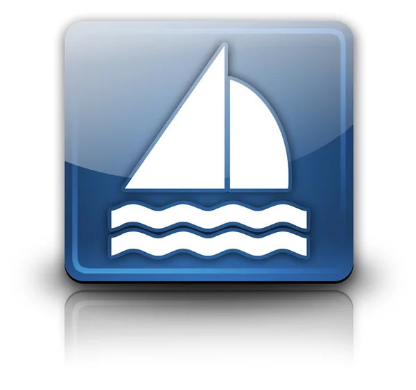 Icon, Button, Pictogram Sailing — Stock Photo, Image